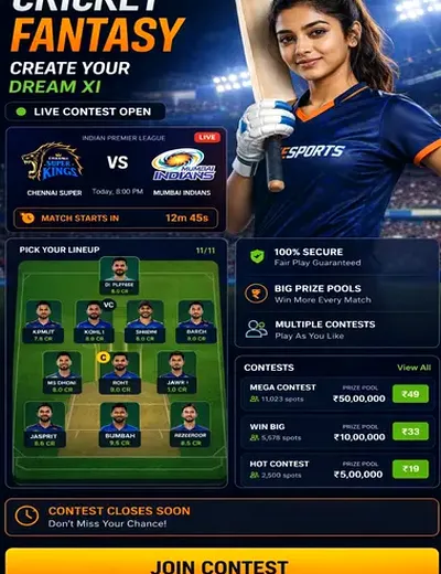 Matka341 (matka 341) fantasy cricket & matchday visual 3